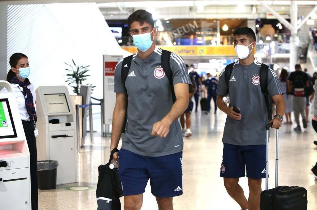 Νέφτσι-Ολυμπιακός: «Πέταξε» για Μπακού με Ελ Αραμπί - Πολλά προβλήματα για Μαρτίνς (photos)