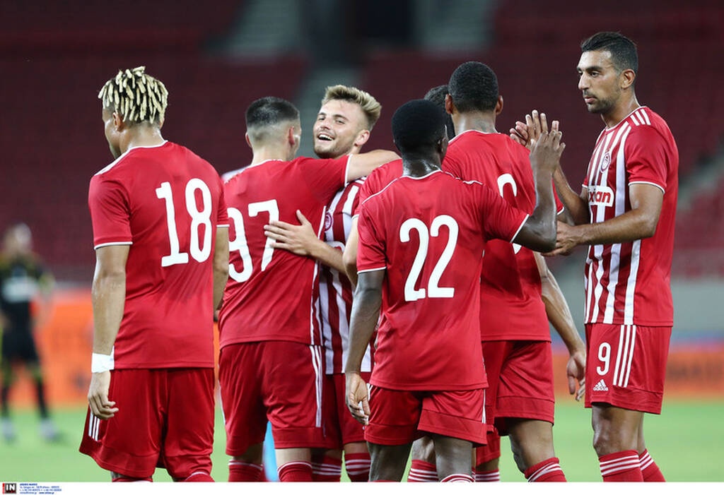 Νέφτσι- Ολυμπιακός: Με 5-4-1 και Τζολάκη, Σουρλή οι Πειραιώτες! (photos)