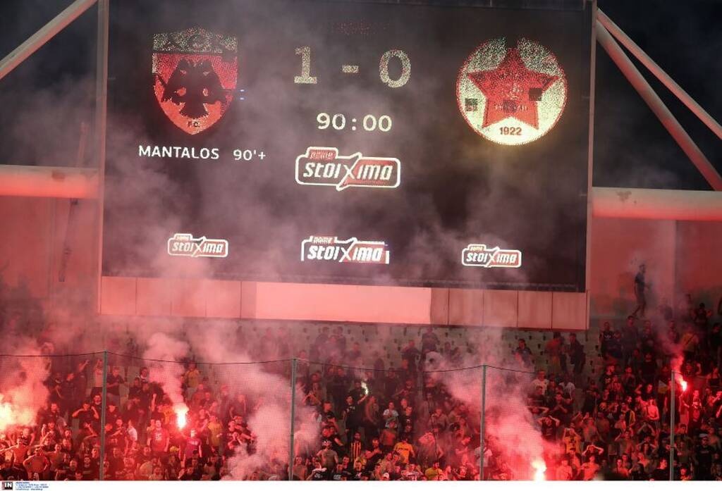 ΑΕΚ-Βελέζ: Το «κάρφωσε» στο 98' ο Μάνταλος και... πήρε φωτιά το ΟΑΚΑ - Ήρωας Αλμπάνης (video)