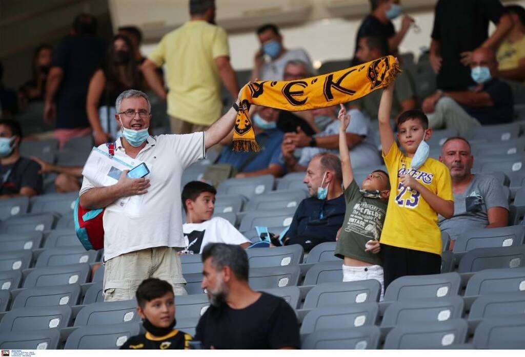 ΑΕΚ-Βελέζ: «Ζωντάνεψε» ξανά το ΟΑΚΑ - Το μήνυμα της «Ένωσης» (video+photos)