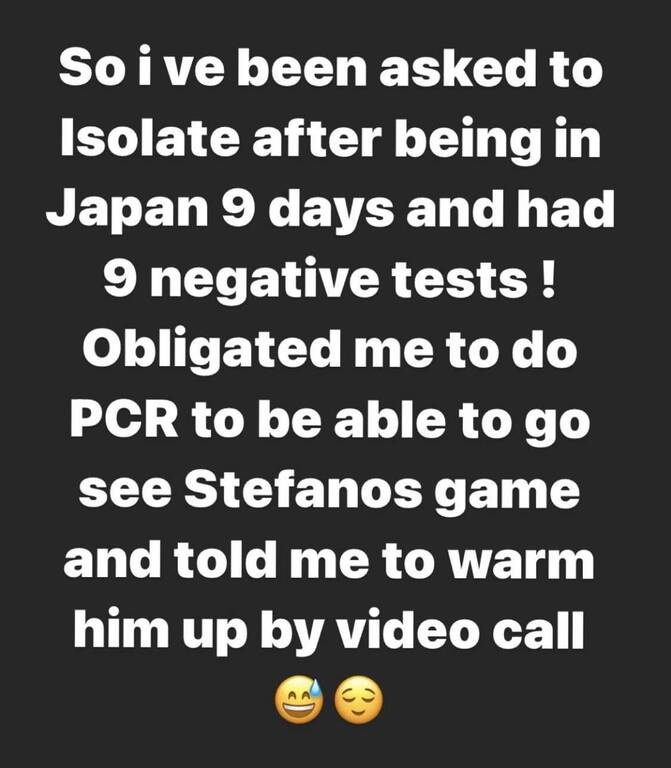 Ολυμπιακοί Αγώνες: Οργή του γυμναστή του Τσιτσιπά – «Ιαπωνία απέτυχες» (video+photos)