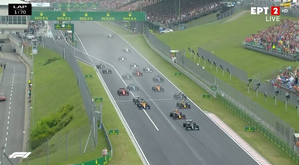 Formula 1: Τρομερή «καραμπόλα» με το «καλησπέρα»