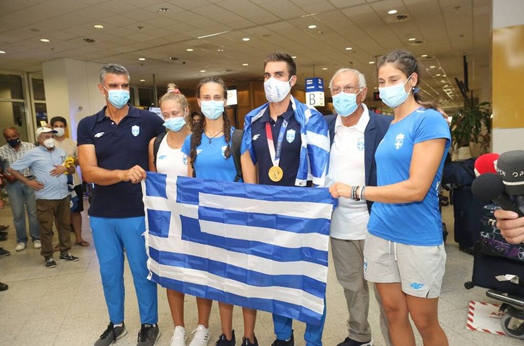 Ολυμπιακοί Αγώνες: Αποθέωση για τον «χρυσό» Ολυμπιονίκη Στέφανο Ντούσκο (photos+video)