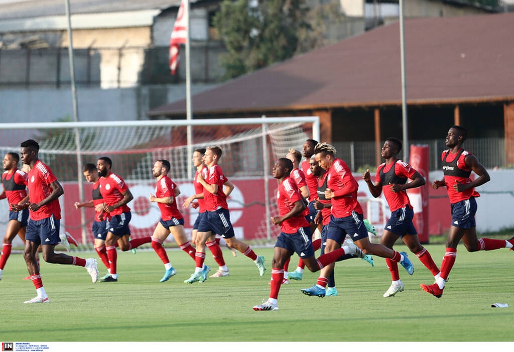 Ολυμπιακός: Η τελευταία προπόνηση για Λουντογκόρετς με τον Ονιεκούρου (video)