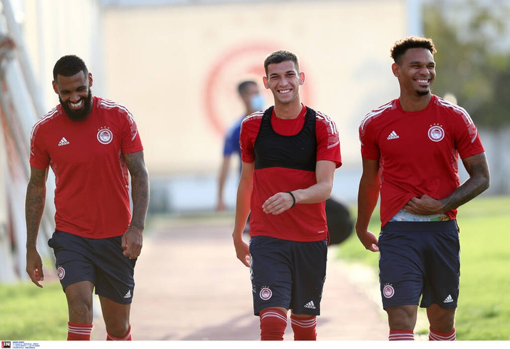 Ολυμπιακός: Η τελευταία προπόνηση για Λουντογκόρετς με τον Ονιεκούρου (video)