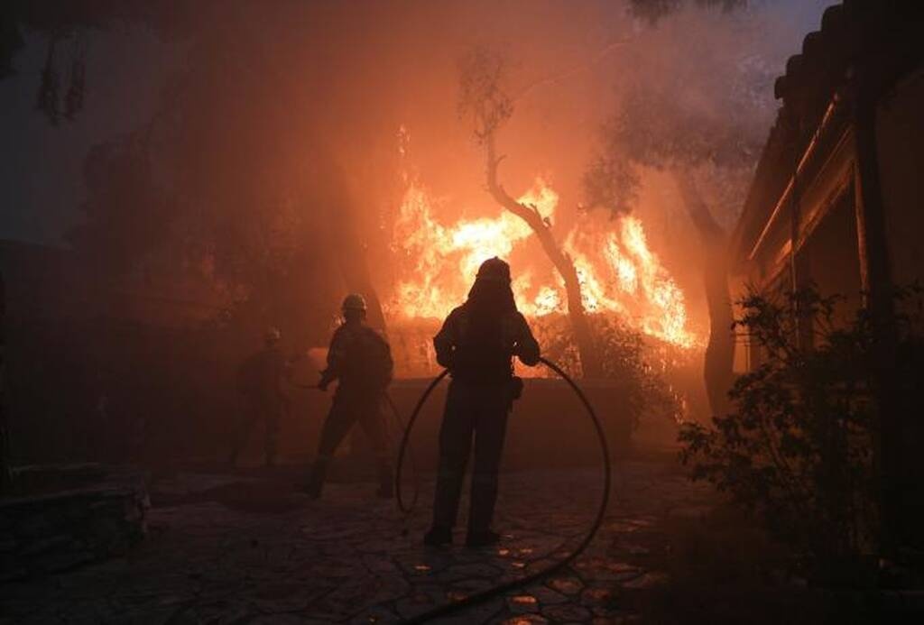 ΠΑΟΚ: «Οι σκέψεις μας είναι σε όλους όσους δοκιμάζονται από τις πυρκαγιές» (photos)