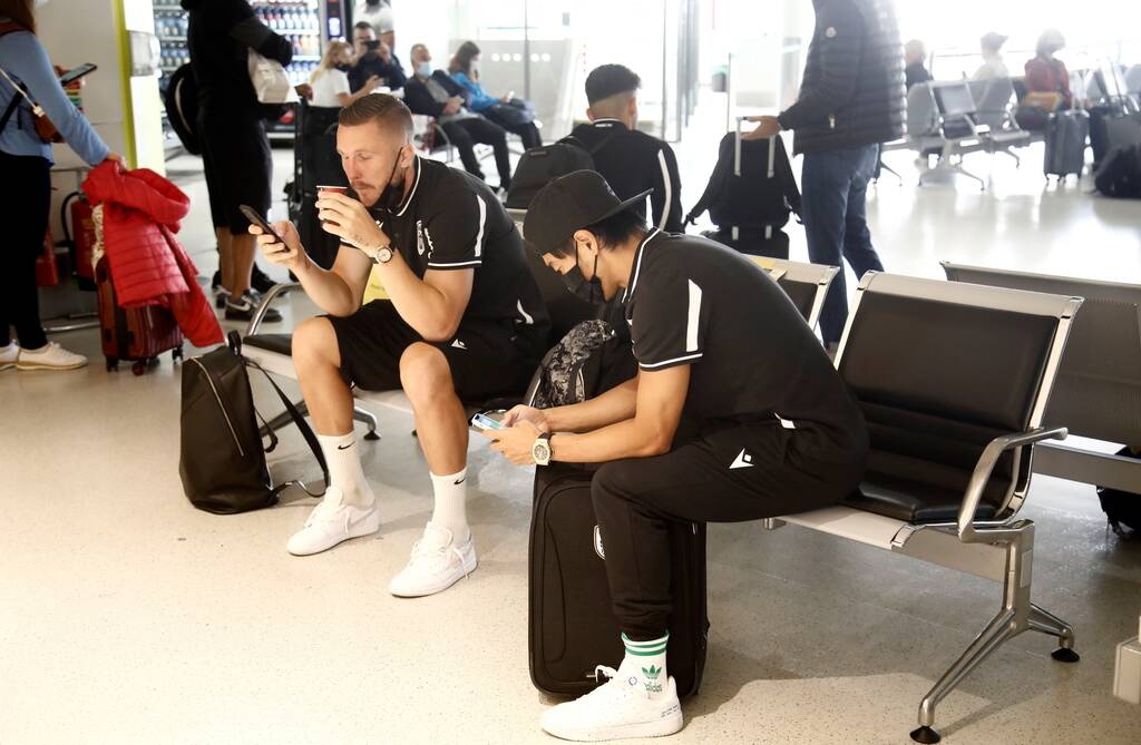 ΠΑΟΚ: Επιστροφή και ξεκούραση (Photos)