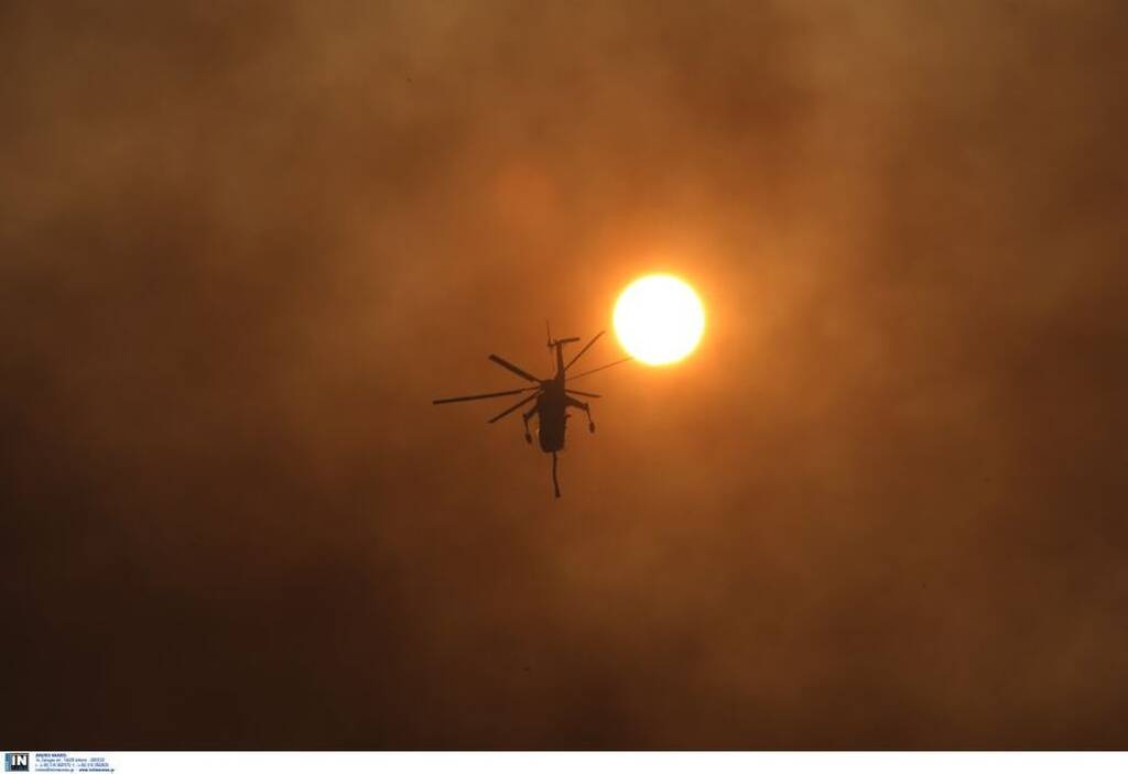 ΑΕΚ: Η φωτιά στη Βαρυμπόμπη επηρέασε την προπόνηση (photos)