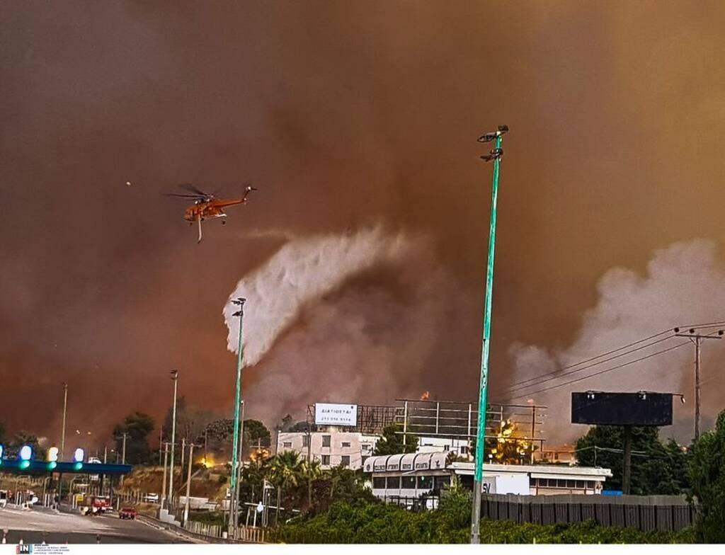 Ασύμμετρη απειλή - Η Ελλάδα στις φλόγες: Δραματική κατάσταση σε Αττική, Ηλεία, Εύβοια και Μεσσηνία