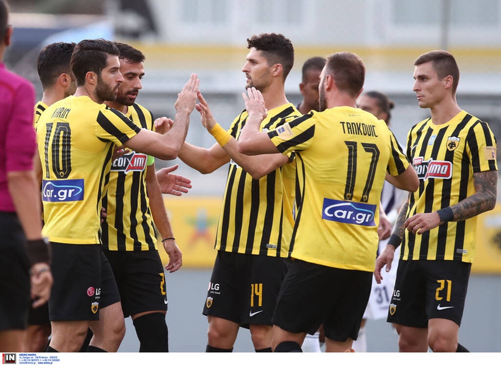 AEK-Απόλλων Σμύρνης 2-0: Νίκη με ντεμπούτο Χατζισαφί, Μισελέν