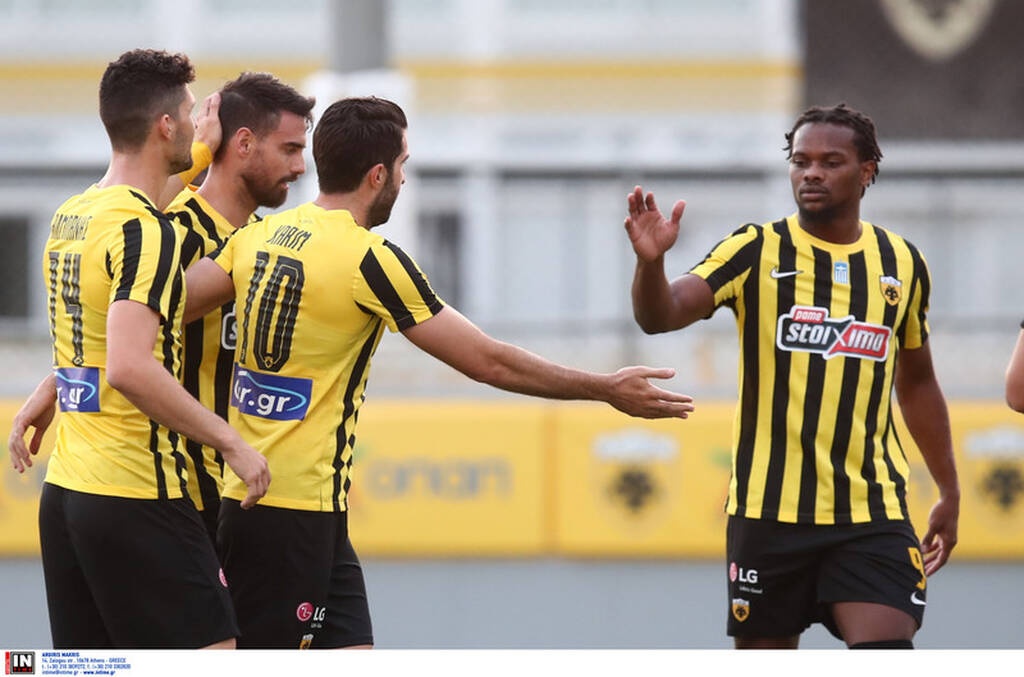 AEK-Απόλλων Σμύρνης 2-0: Νίκη με ντεμπούτο Χατζισαφί, Μισελέν