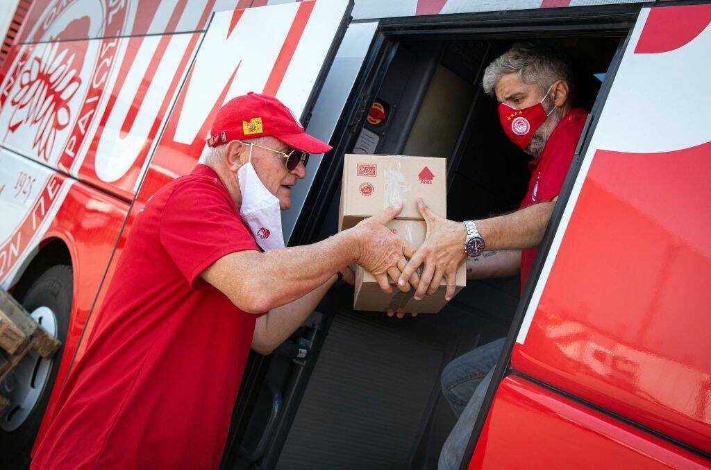 Ολυμπιακός: Ανθρωπιστική βοήθεια και στην Ηλεία