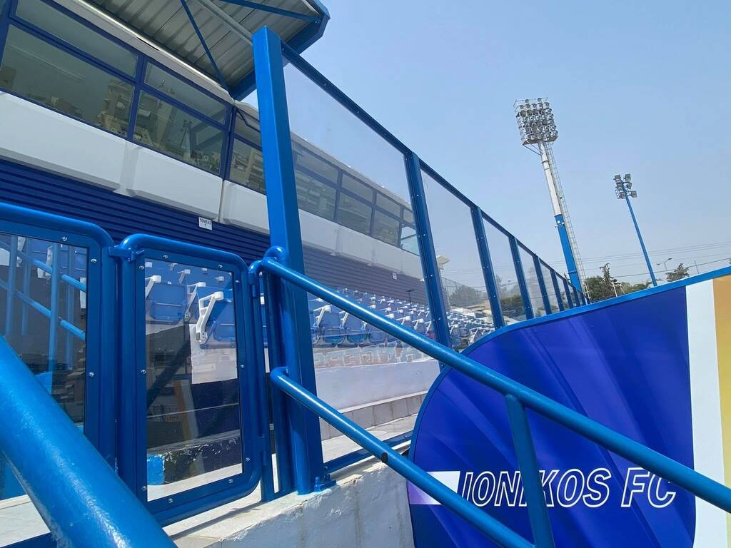 Ιωνικός: Συνεχίζονται οι εργασίες στο γήπεδο (photos)