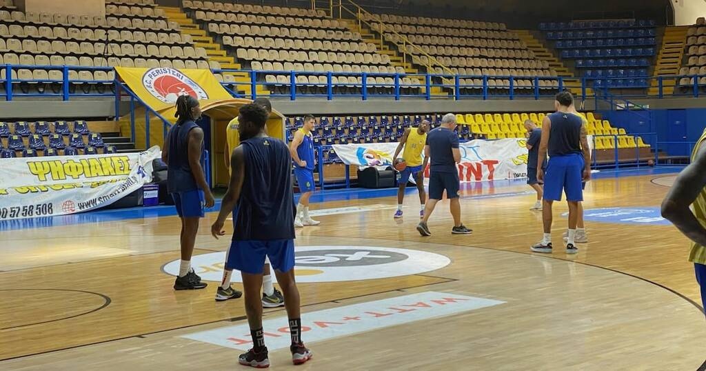 Περιστέρι: Προπόνηση με Χρυσικόπουλο