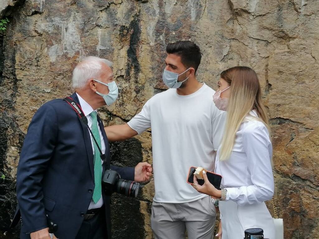 Στην Παναγία Σουμελά στην Τραπεζούντα ο Μπακασέτας - Κοινώνησε από τα χέρια του Πατριάρχη