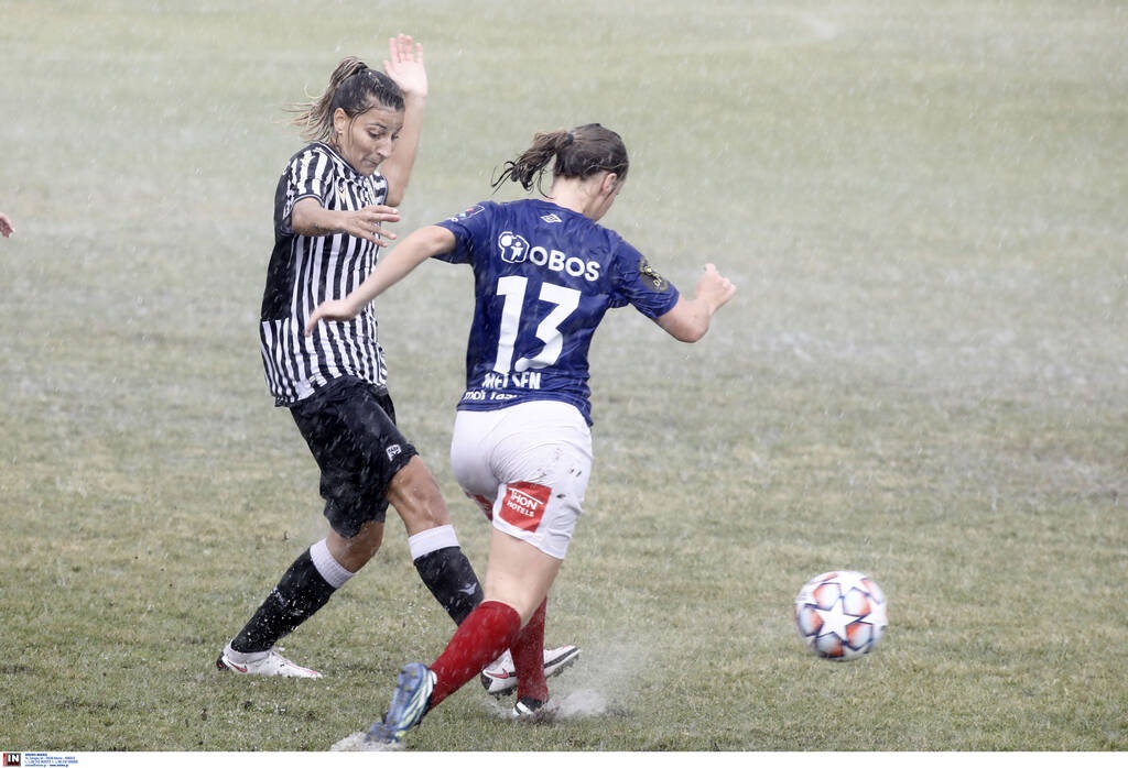 ΠΑΟΚ-Βαλερένγκα 0-2: Αποκλείστηκε από το Champions League γυναικών