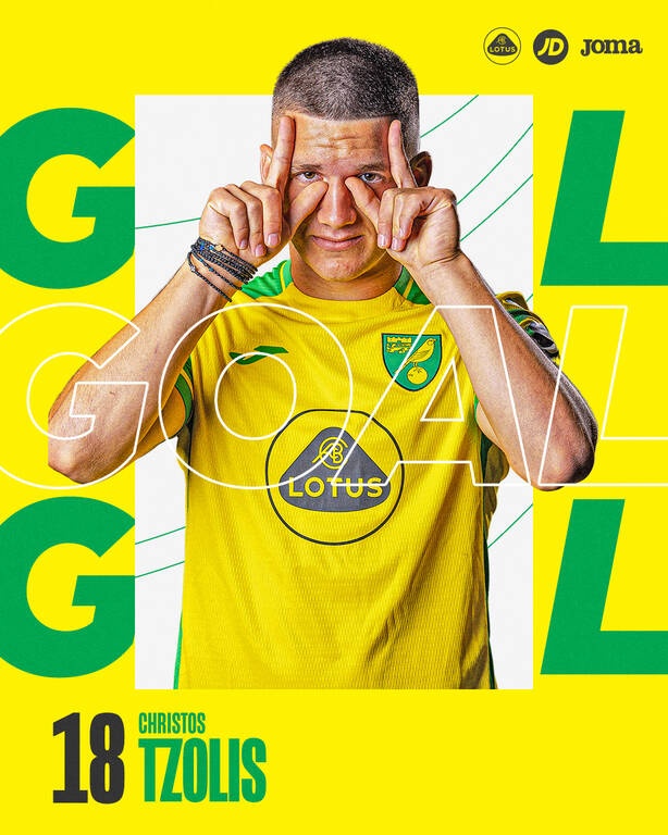 Μυθικά πράγματα από Τζόλη στο ντεμπούτο του και πρόκριση με εξάρα για την Νόριτς (videos+photos)