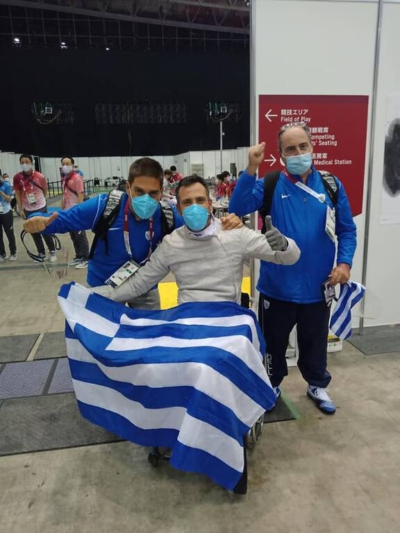 Παραολυμπιακοί Αγώνες: Πρώτο ελληνικό μετάλλιο - «Χάλκινος» ο Τριανταφύλλου στην ξιφασκία