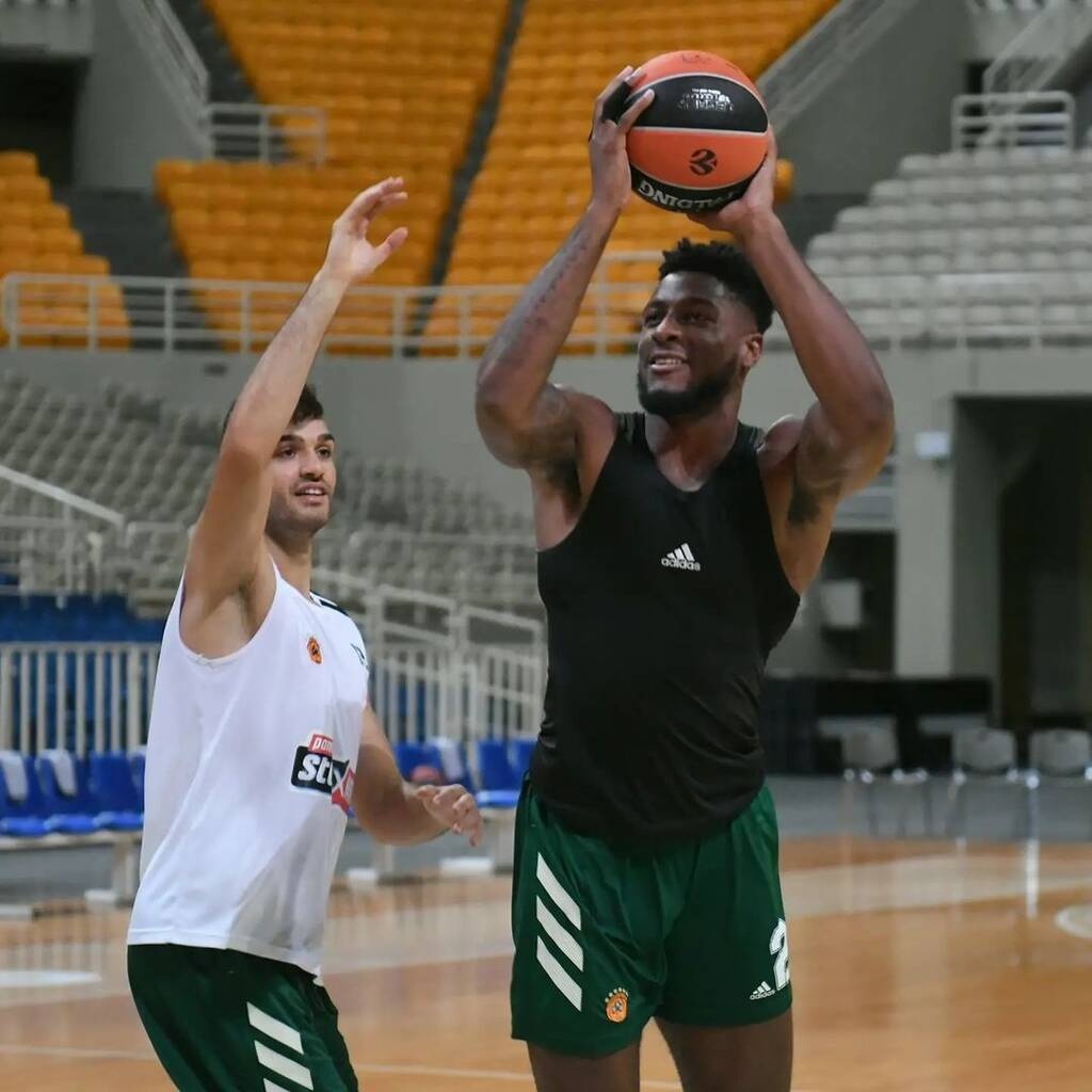 Παναθηναϊκός ΟΠΑΠ: Με Έβανς η προπόνηση (photos)