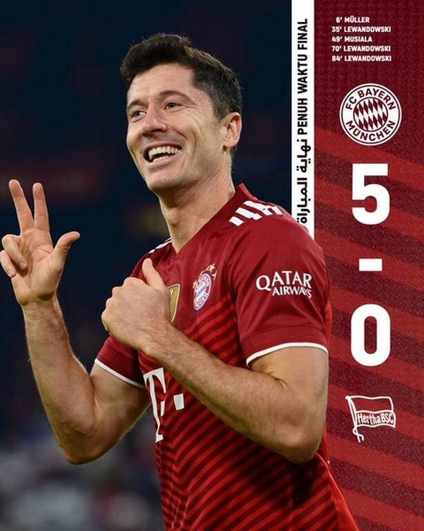 Bundesliga: Πεντάρα της Μπάγερν με χατ τρικ του 300άρη Λεβαντόφσκι! (video+photos)