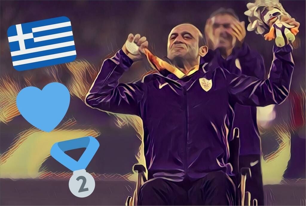Παραολυμπιακοί Αγώνες: Ασημένιο μετάλλιο από τον τρομερό Κωνσταντινίδη! (video+photos)
