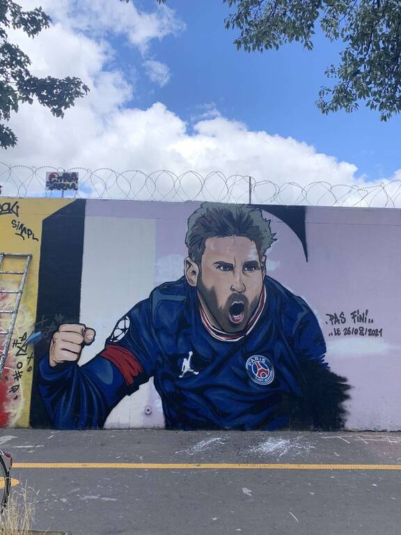 Μέσι: Εκπληκτικό γκράφιτι για τον Αργεντινό κοσμεί το Παρίσι! (Photos)