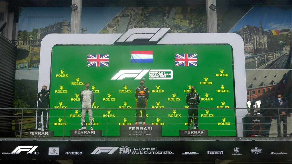 Formula 1: Χαμός στο βελγικό Grand Prix - Νικητής σε δεκάλεπτο αγώνα ο Φερστάπεν! (photos)