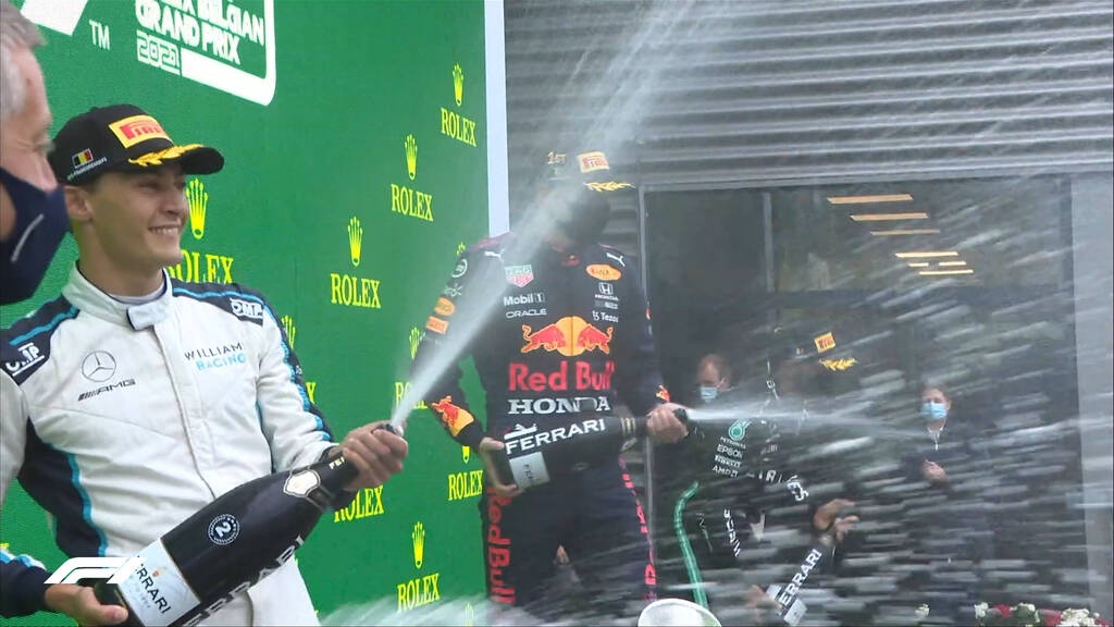 Formula 1: Χαμός στο βελγικό Grand Prix - Νικητής σε δεκάλεπτο αγώνα ο Φερστάπεν! (photos)