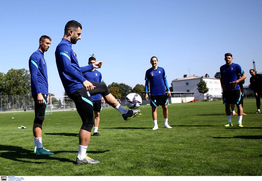 Ελλάδα: Αγώνα δρόμου ο Τζόλης για το ματς με το Κόσοβο (photos)