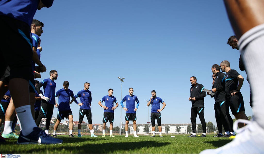 Ελλάδα: Αγώνα δρόμου ο Τζόλης για το ματς με το Κόσοβο (photos)