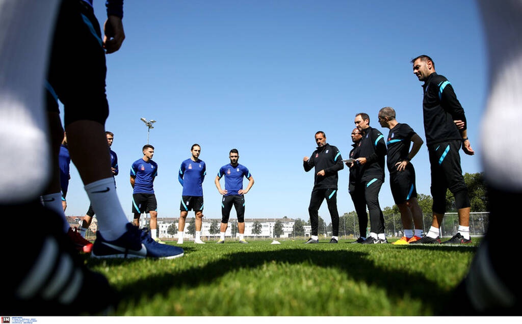 Ελλάδα: Αγώνα δρόμου ο Τζόλης για το ματς με το Κόσοβο (photos)