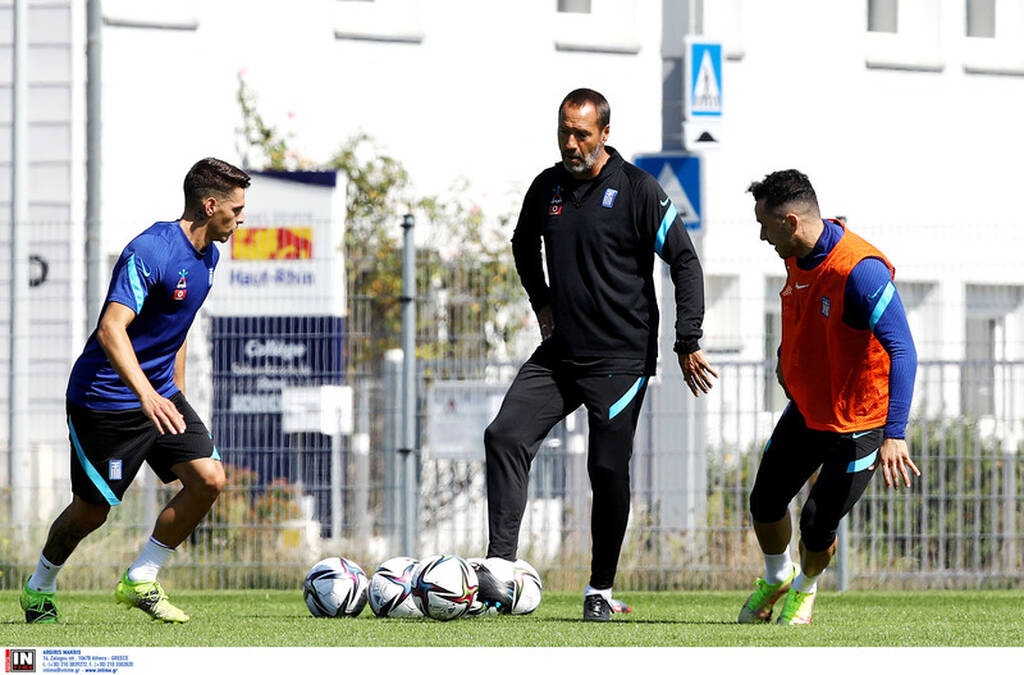 Ελλάδα: Αγώνα δρόμου ο Τζόλης για το ματς με το Κόσοβο (photos)