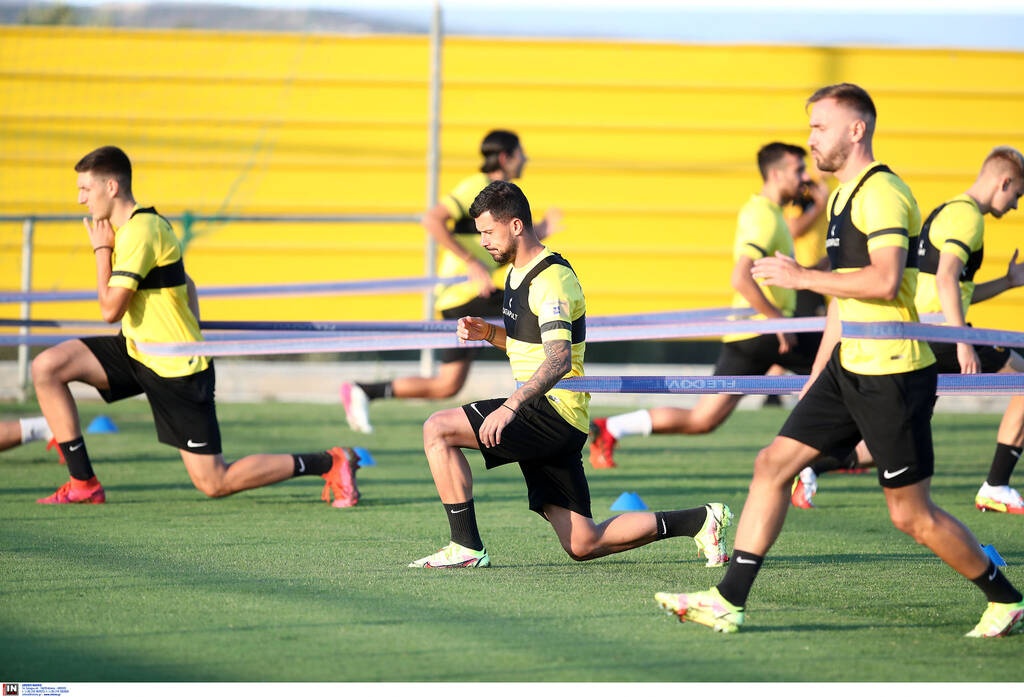 ΑΕΚ: Η πρώτη του Γέβτιτς στα Σπάτα (photos+video)