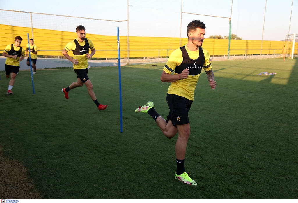 ΑΕΚ: Η πρώτη του Γέβτιτς στα Σπάτα (photos+video)