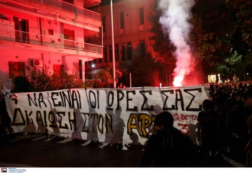 Άρης: Βγήκε στους δρόμους ο κόσμος - Πορεία διαμαρτυρίας για το -6 (photos)