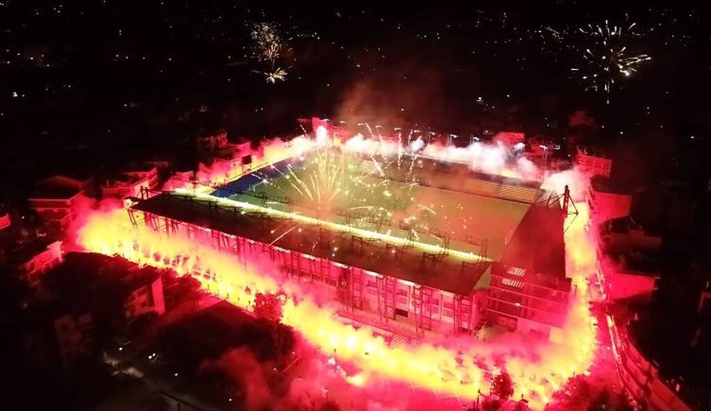 Παναιτωλικός: Το απίθανο πάρτι των οργανωνένων! (video+photos)