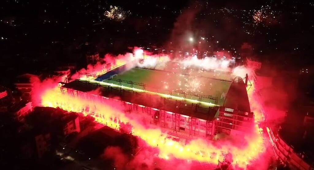 Παναιτωλικός: Το απίθανο πάρτι των οργανωνένων! (video+photos)