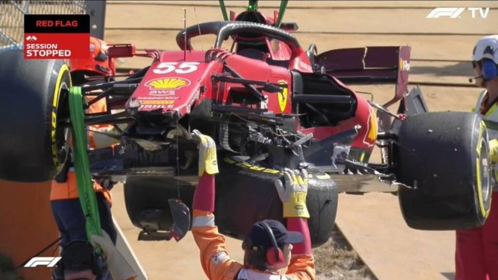 Ατύχημα στη Formula 1: Ο Σάινθ έχασε τον έλεγχο και έπεσε πάνω σε τοίχο (photos+video)