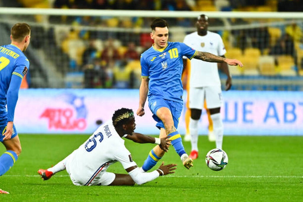 Προκριματικά Μουντιάλ 2022: Με απίθανο σουτ του Σαπαρένκο Ουκρανία-Γαλλία 1-0! (video)