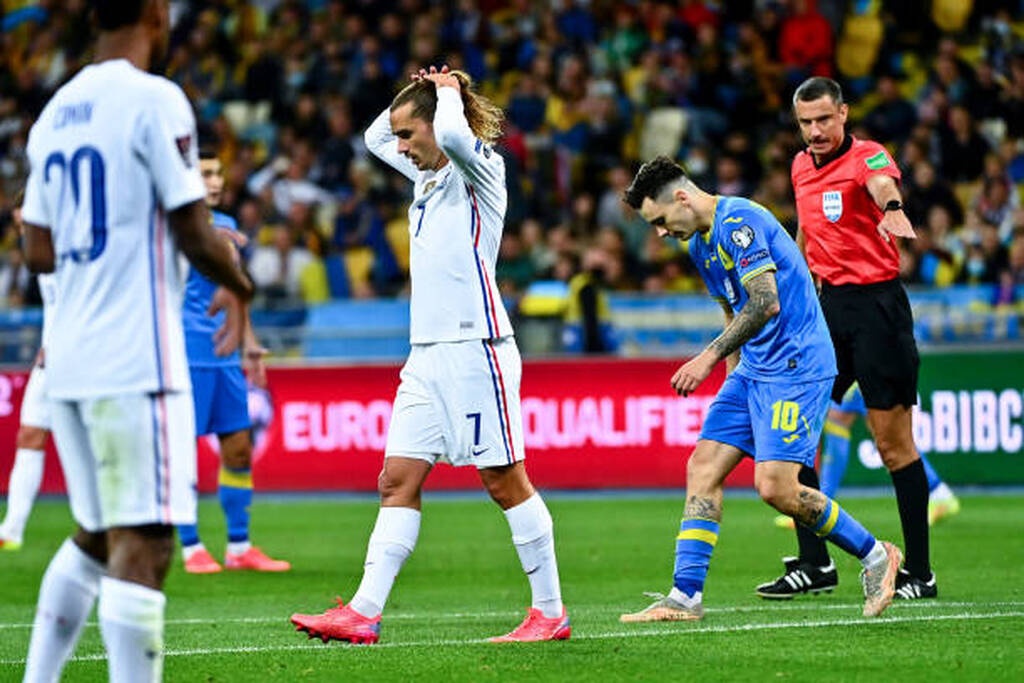 Προκριματικά Μουντιάλ 2022: Με απίθανο σουτ του Σαπαρένκο Ουκρανία-Γαλλία 1-0! (video)