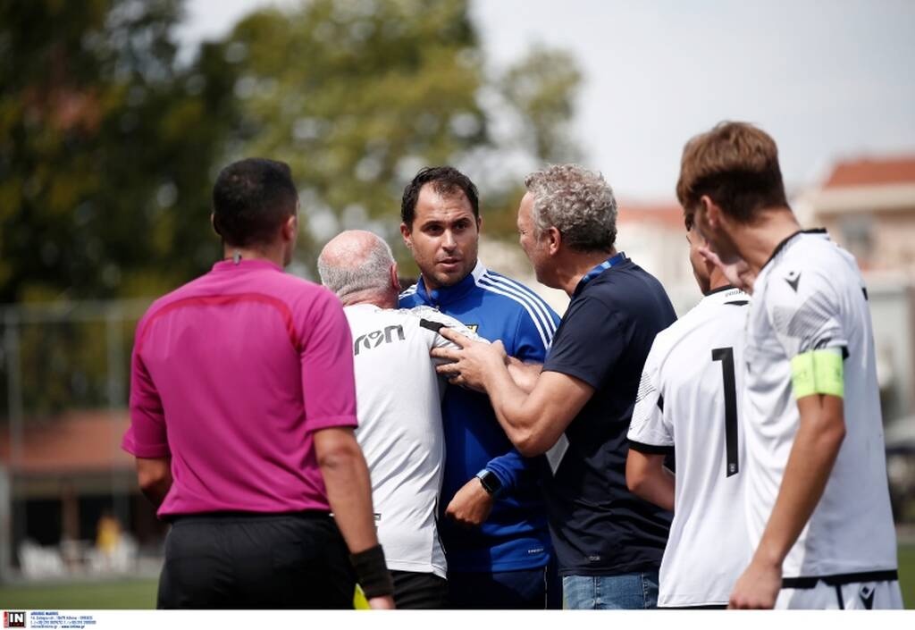 Super League K17: Ένταση στο Άρης-ΠΑΟΚ, που έληξε 1-1 (photos)