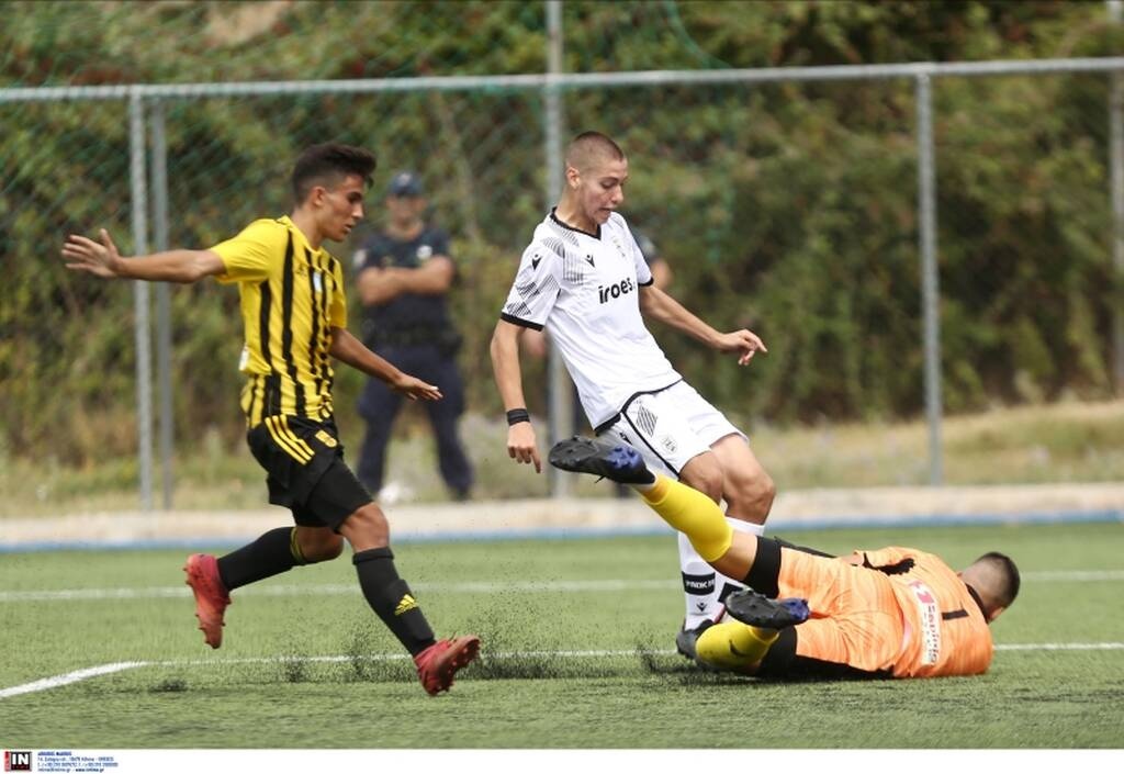Super League K17: Ένταση στο Άρης-ΠΑΟΚ, που έληξε 1-1 (photos)