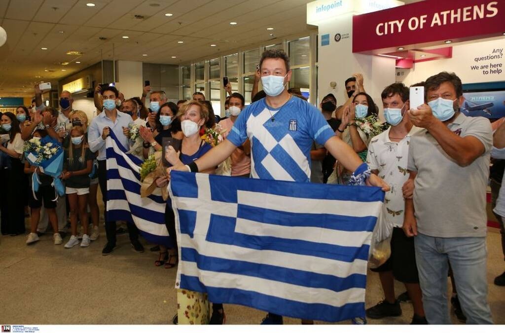 Συγκίνηση στην υποδοχή του «χρυσού» Παραολυμπιονίκη Νάσου Γκαβέλα (video)