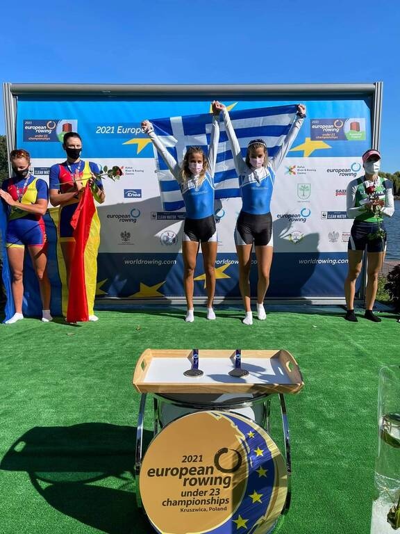 Στην κορυφή της Ευρώπης η ΟΠΑΠ Champion Ευαγγελία Αναστασιάδου και η Ευαγγελία Φράγκου