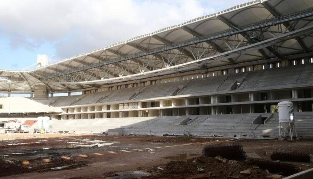 ΑΕΚ: Τα πρώτα καθίσματα στο νέο γήπεδο (photos)