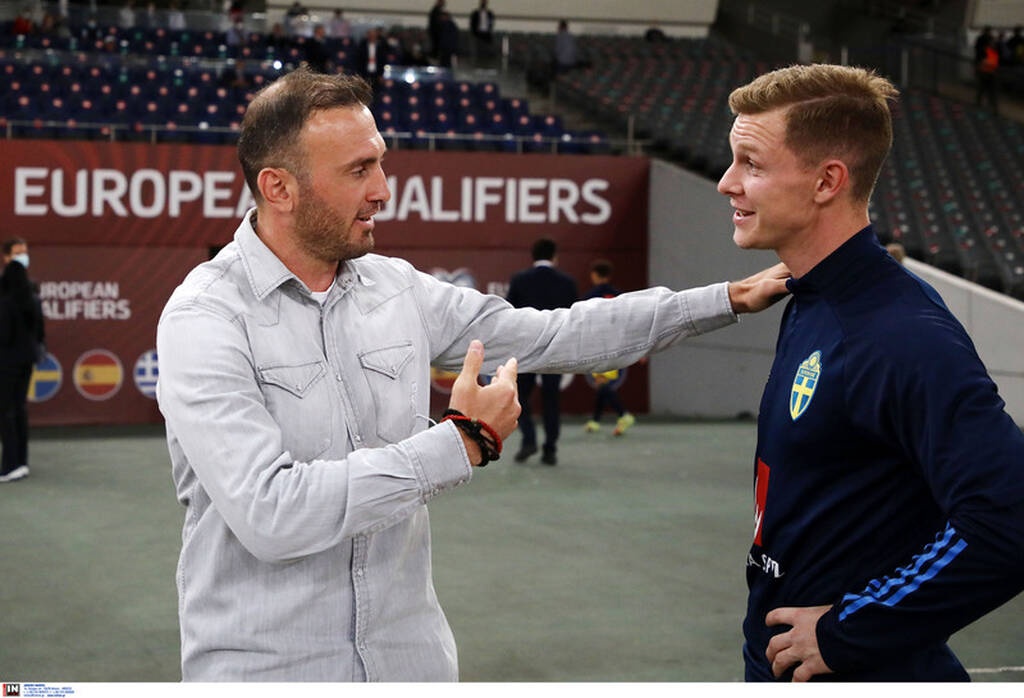 Ελλάδα-Σουηδία: Παρών ο βασιλιάς Ρεχάγκελ - Τιμήθηκε ο Τοροσίδης (video+photos)