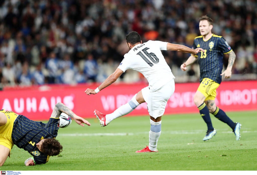 Ελλάδα-Σουηδία: Απίθανη ευκαιρία για το 1-0 έχασε ο Παυλίδης! (video+photos)