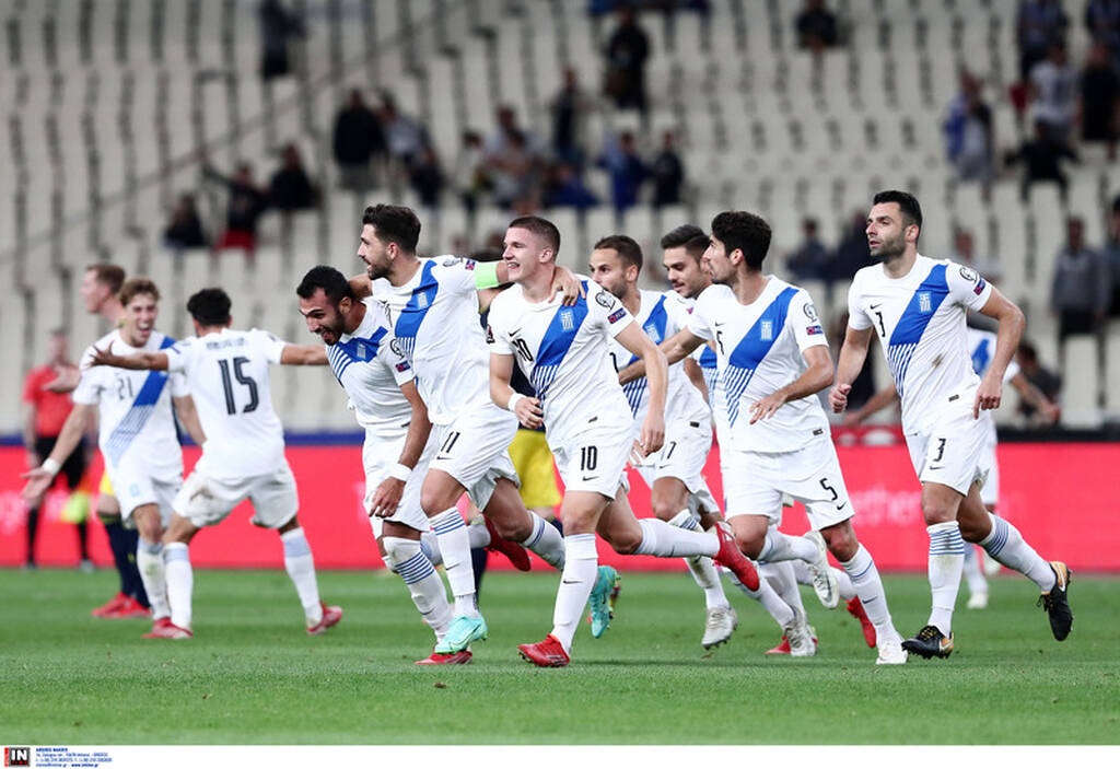 Ελλάδα-Σουηδία 2-1: Οι αγκαλιές στον Φαν’τ Σχιπ και οι έξαλλοι πανηγυρισμοί στο ΟΑΚΑ! (video+photos)