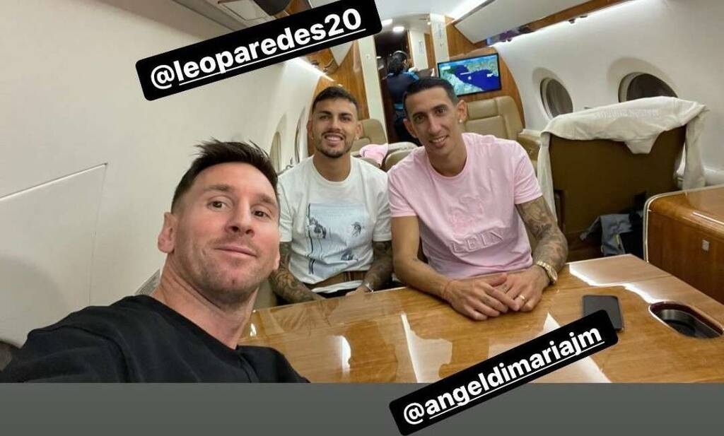 Μέσι: Με ιδιωτικό αεροπλάνο επιστροφή στο Παρίσι! (Photos)