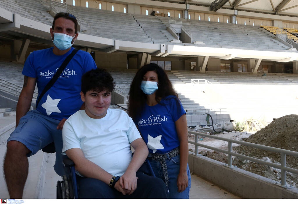 ΑΕΚ: Ο μικρός Ερμής στην «Αγιά Σοφιά» (photos)